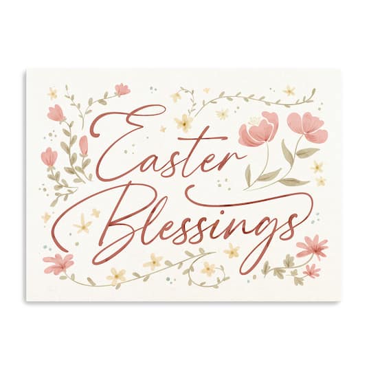 Lumaprints Easter blessings Canvas Giclée Art